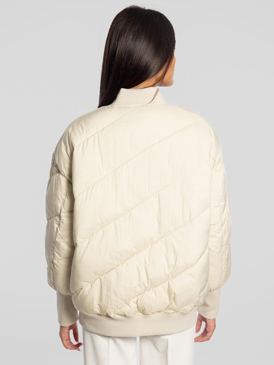 CLOSED Bomber Oversize Imbottito Beige