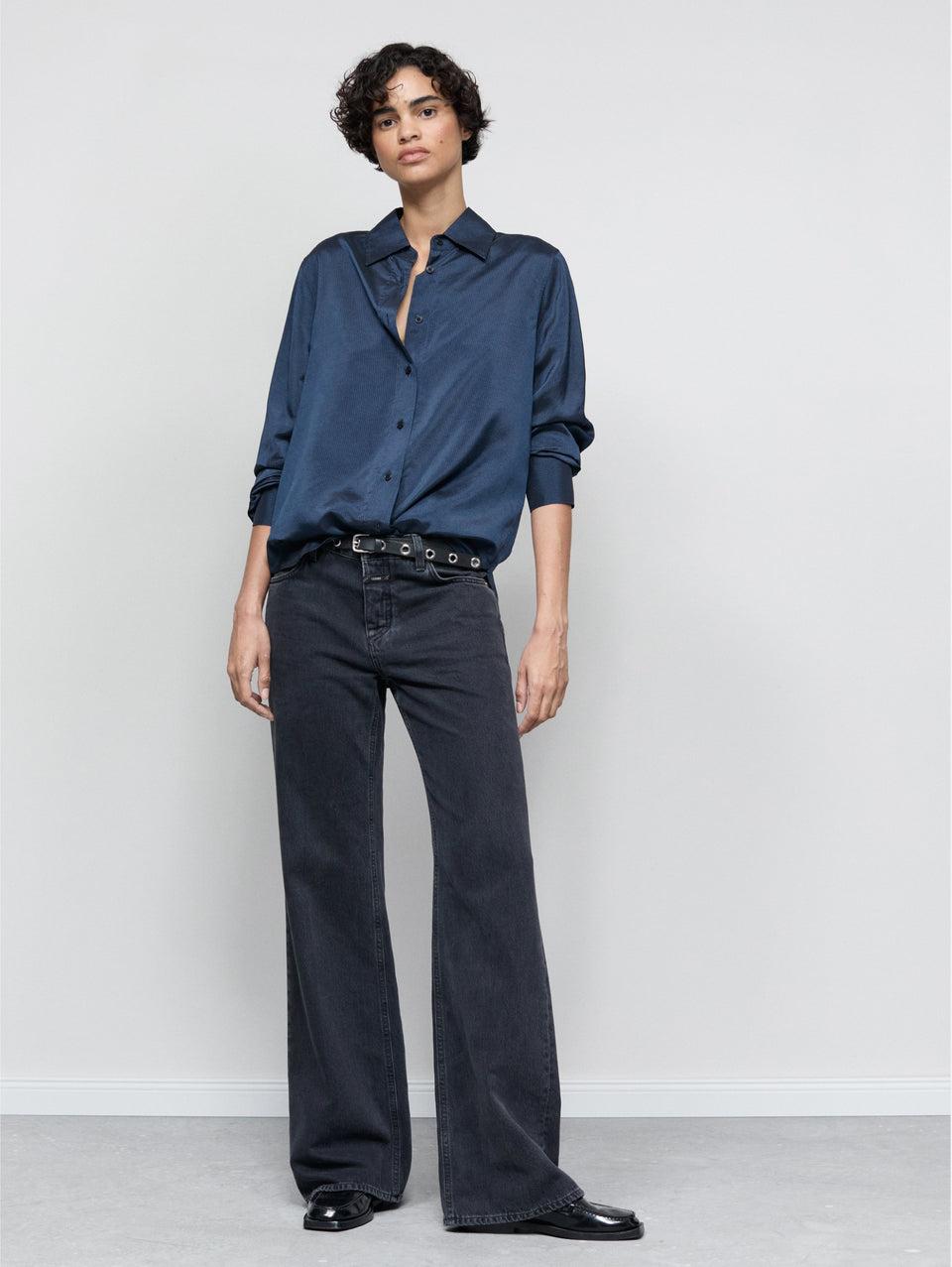 CLOSED Jeans Slim Fit Effetto Sale E Pepe Grigio