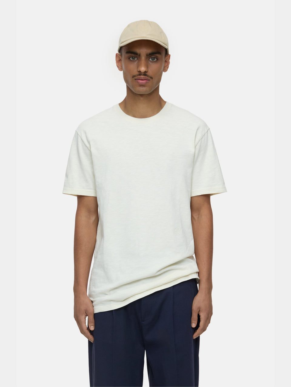 CLOSED T-shirt Effetto Fiammato Avorio