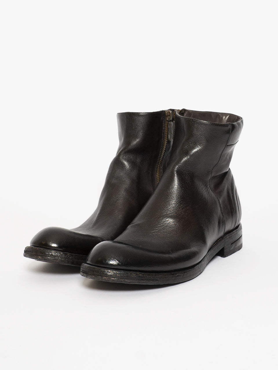 CORVARI Stivale In Pelle Marrone