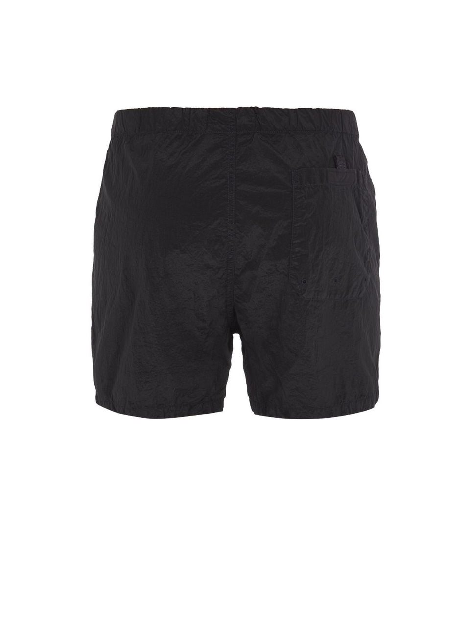 STONE ISLAND Costume Da Bagno In Nylon Metal Tinto Nero