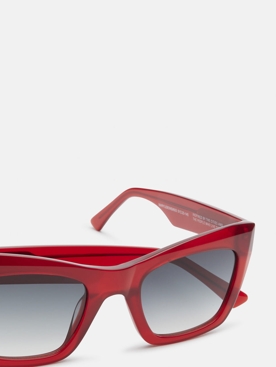 DISTRICT PEOPLE Occhiali Da Sole Maryle Bone Rosso