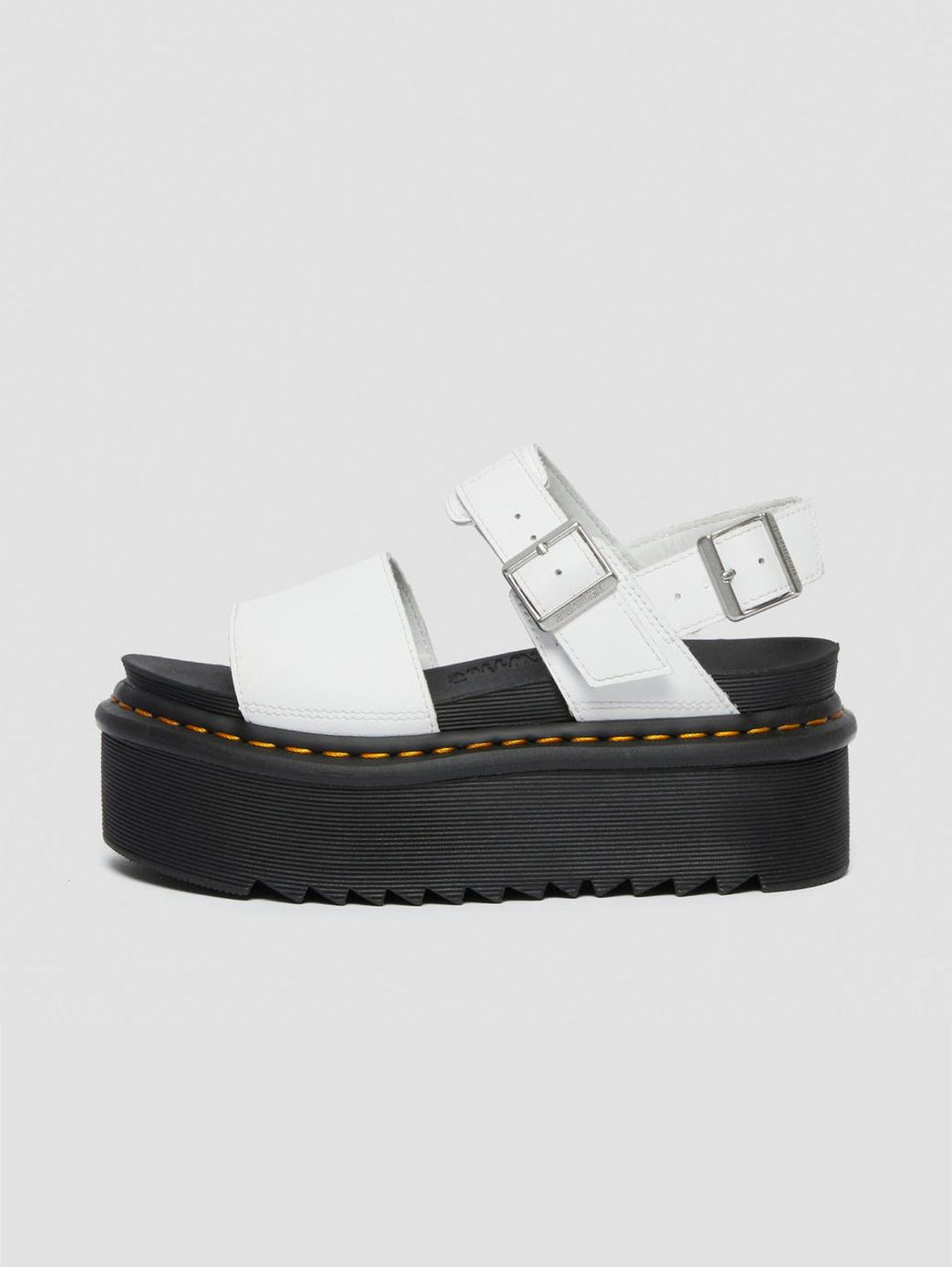 DR. MARTENS Sandali Platform Voss Quad Bianco