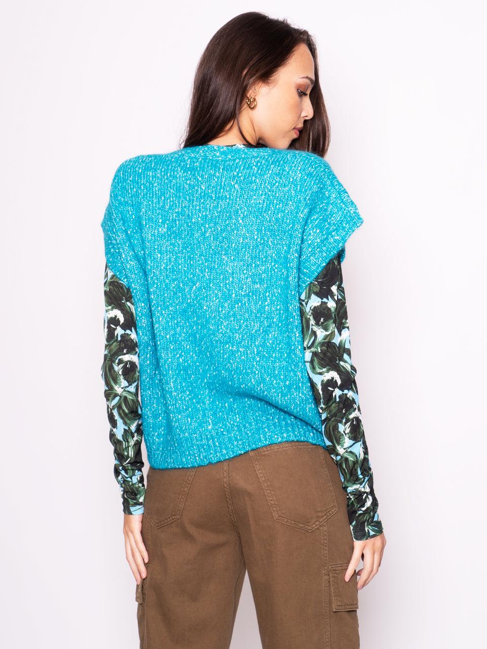 ESSENTIEL ANTWERP Gilet In Maglia Blu