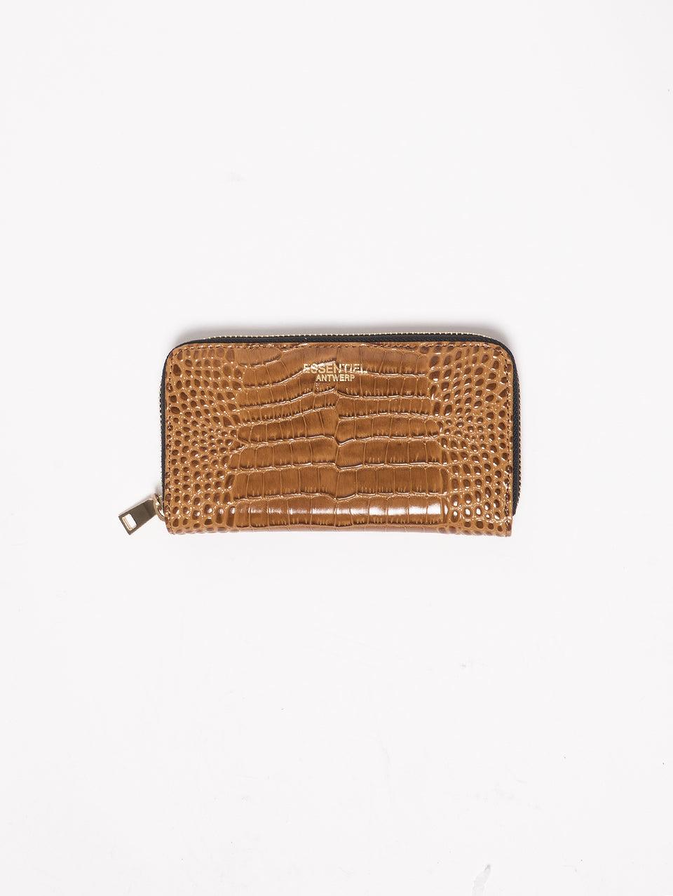 ESSENTIEL ANTWERP Portafoglio Zip-Around Marrone