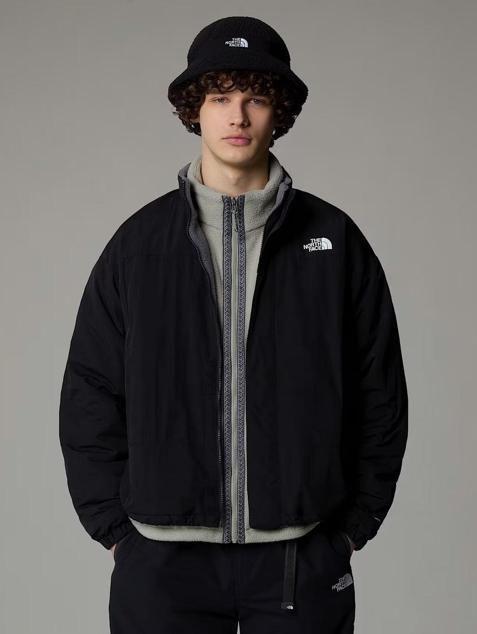 THE NORTH FACE Giacca Da Uomo In Pile Reversibile Yumiori Grigio/Nero