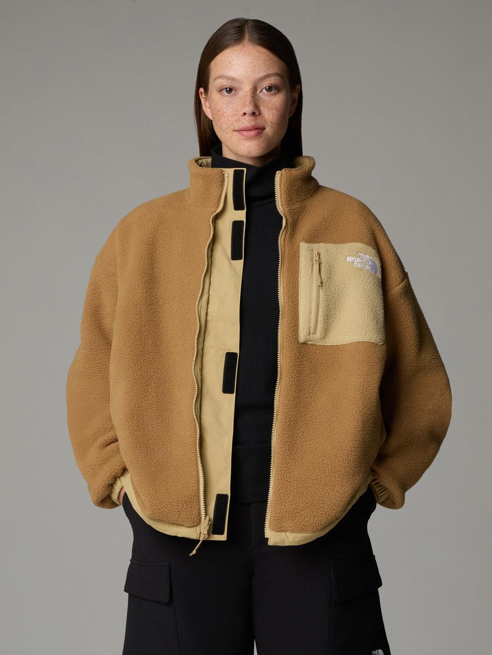 THE NORTH FACE Giacca In Pile Reversibile Yumiori Beige