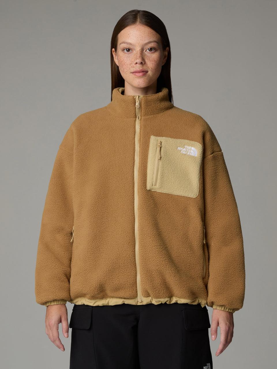 THE NORTH FACE Giacca in Pile Reversibile Yumiori Beige
