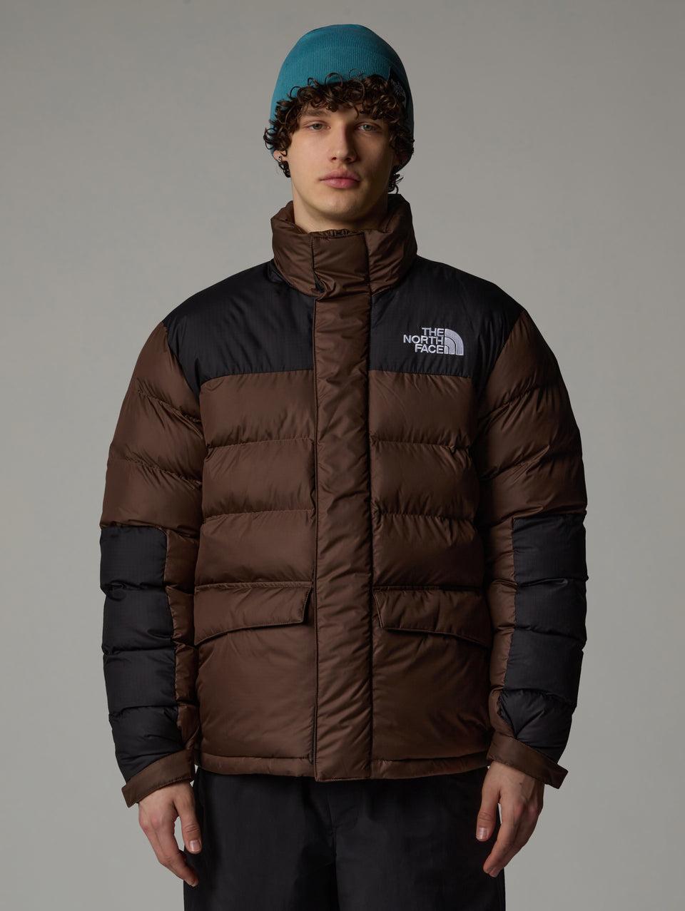 THE NORTH FACE Giaccone Color Block Imbottito Limbara Marrone