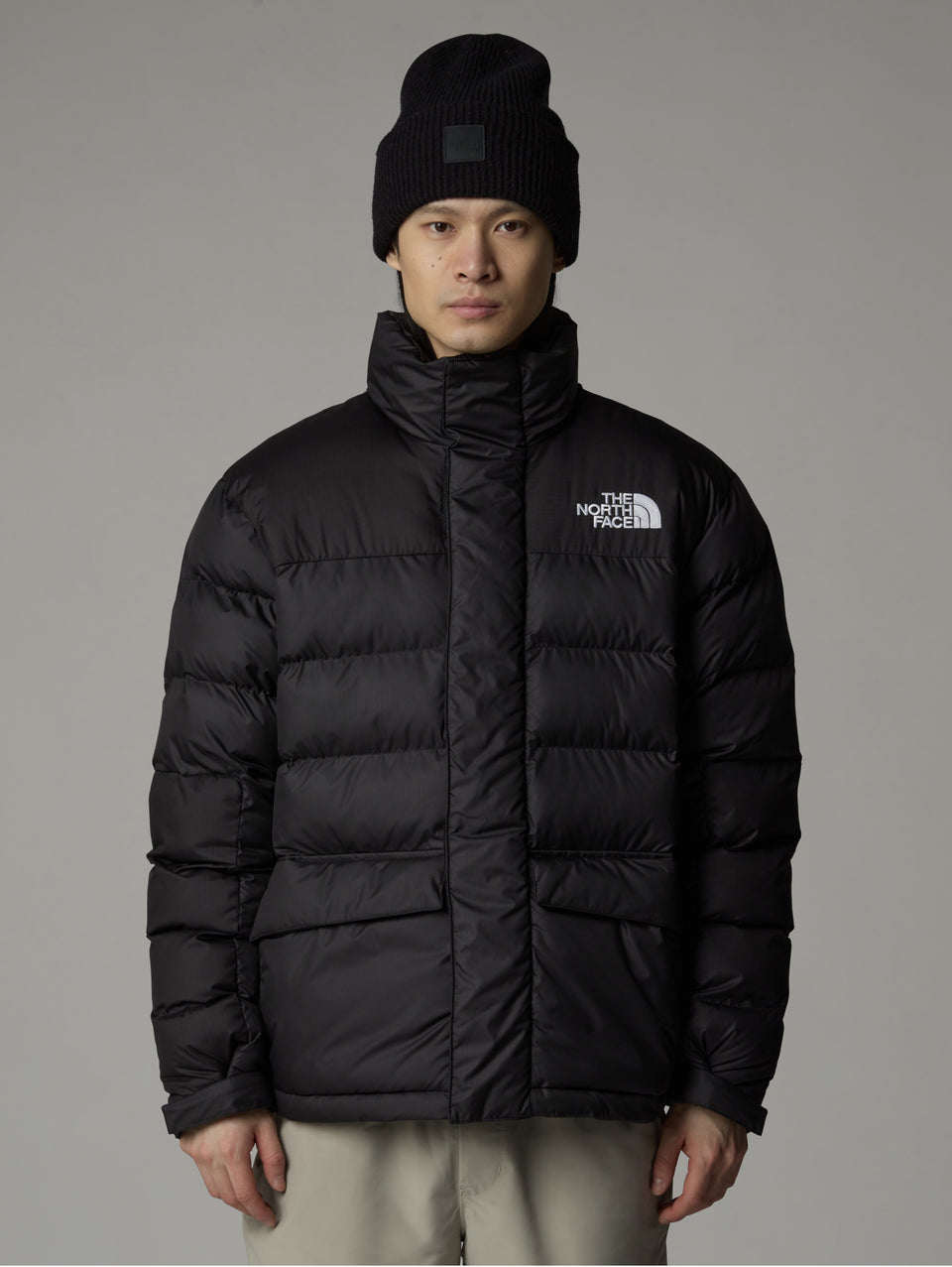 THE NORTH FACE Giaccone Color Block Imbottito Limbara Nero