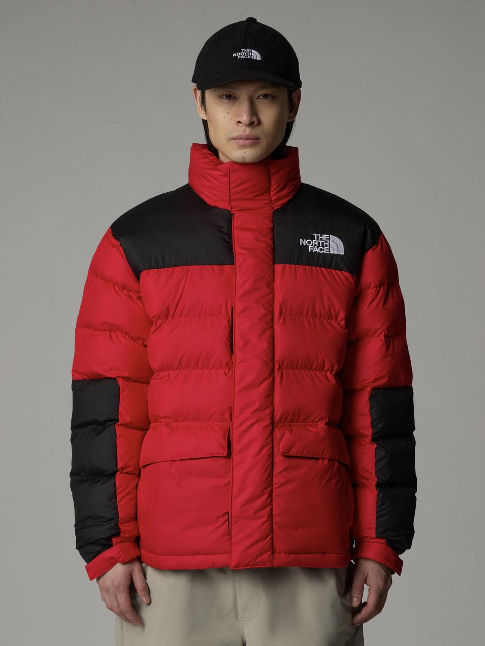 THE NORTH FACE Giaccone Color Block Imbottito Limbara Rosso