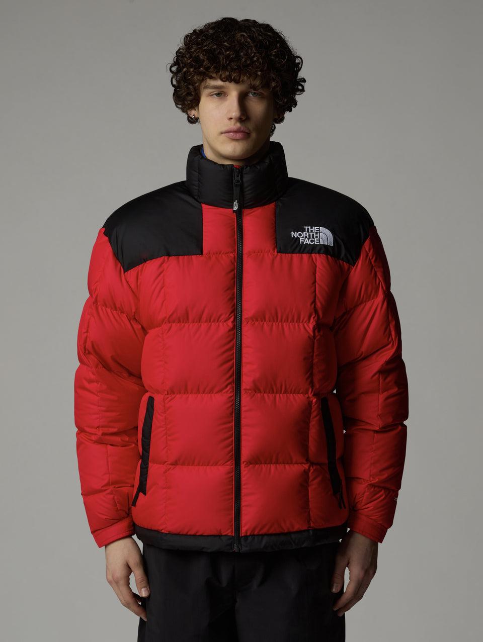 THE NORTH FACE Giaccone Corto Trapuntato in Piuma Lhotse Rosso