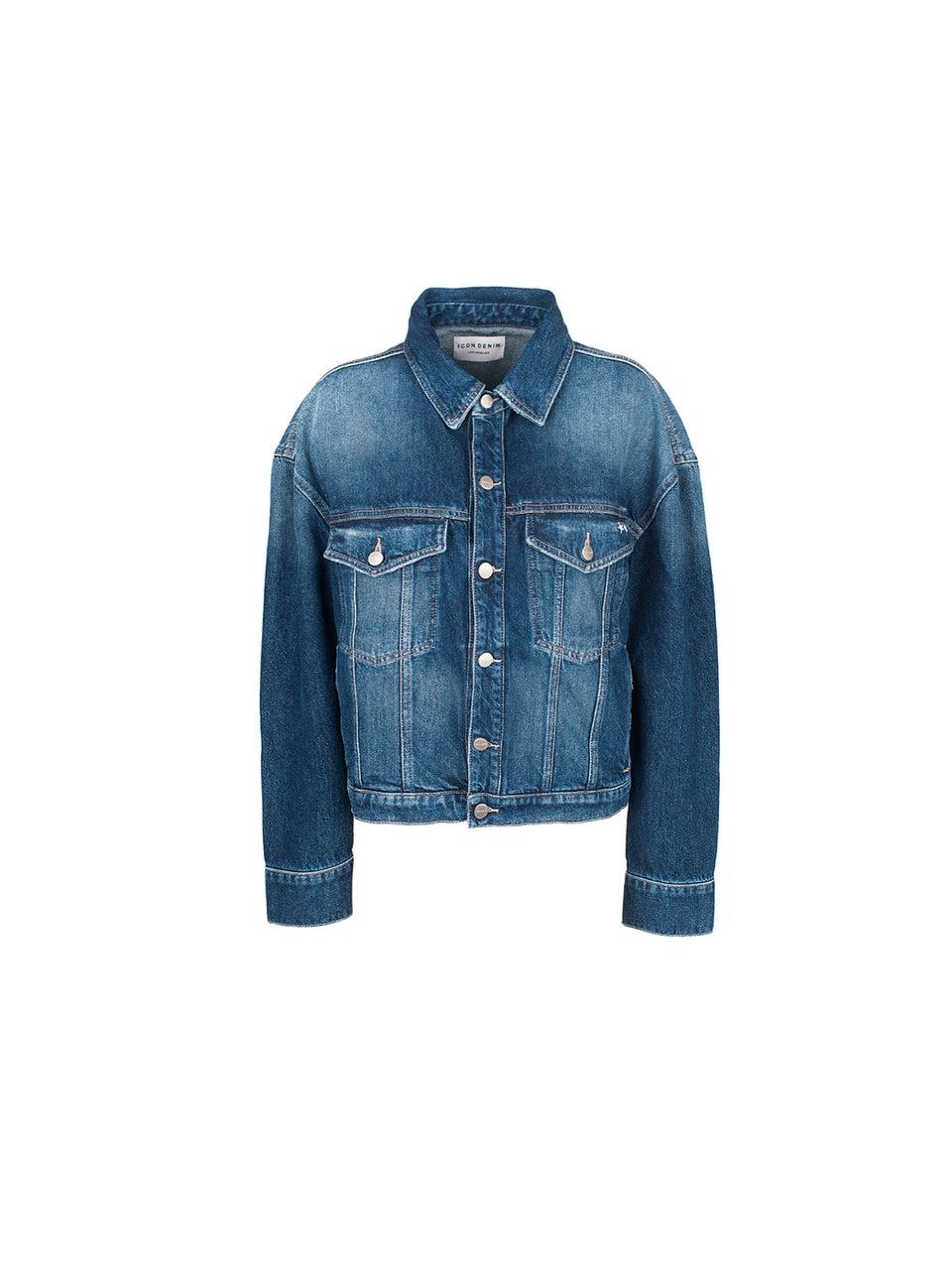 ICON DENIM Giacchetto Di Jeans Lori Blu