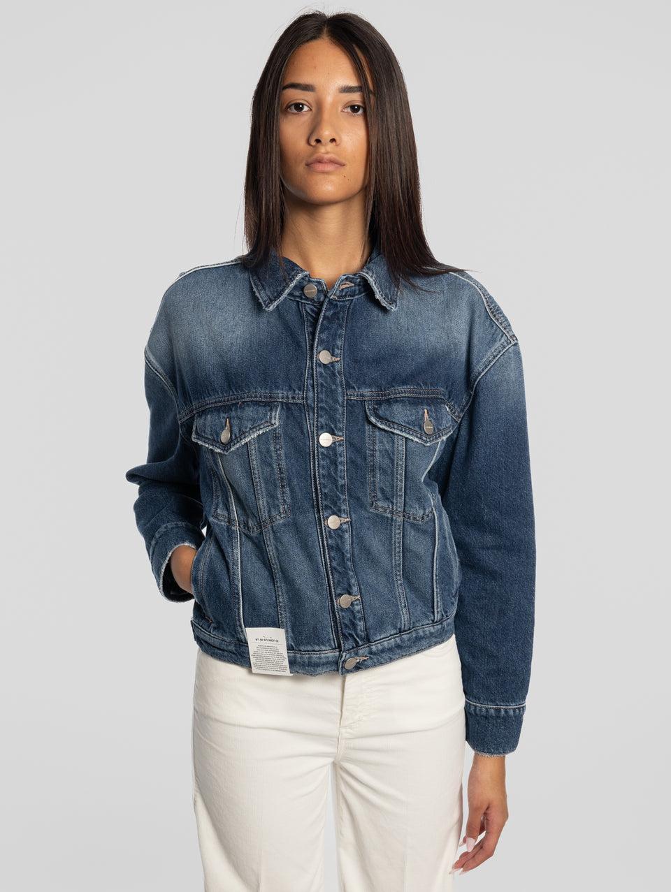 ICON DENIM Giacchetto di Jeans Lori Blu
