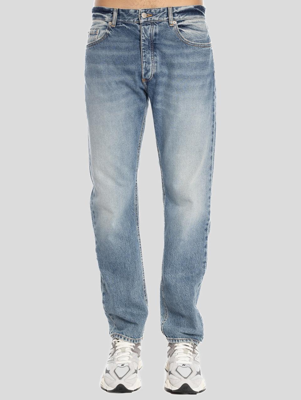 ICON DENIM Jeans Gamba Larga Kanye Blu