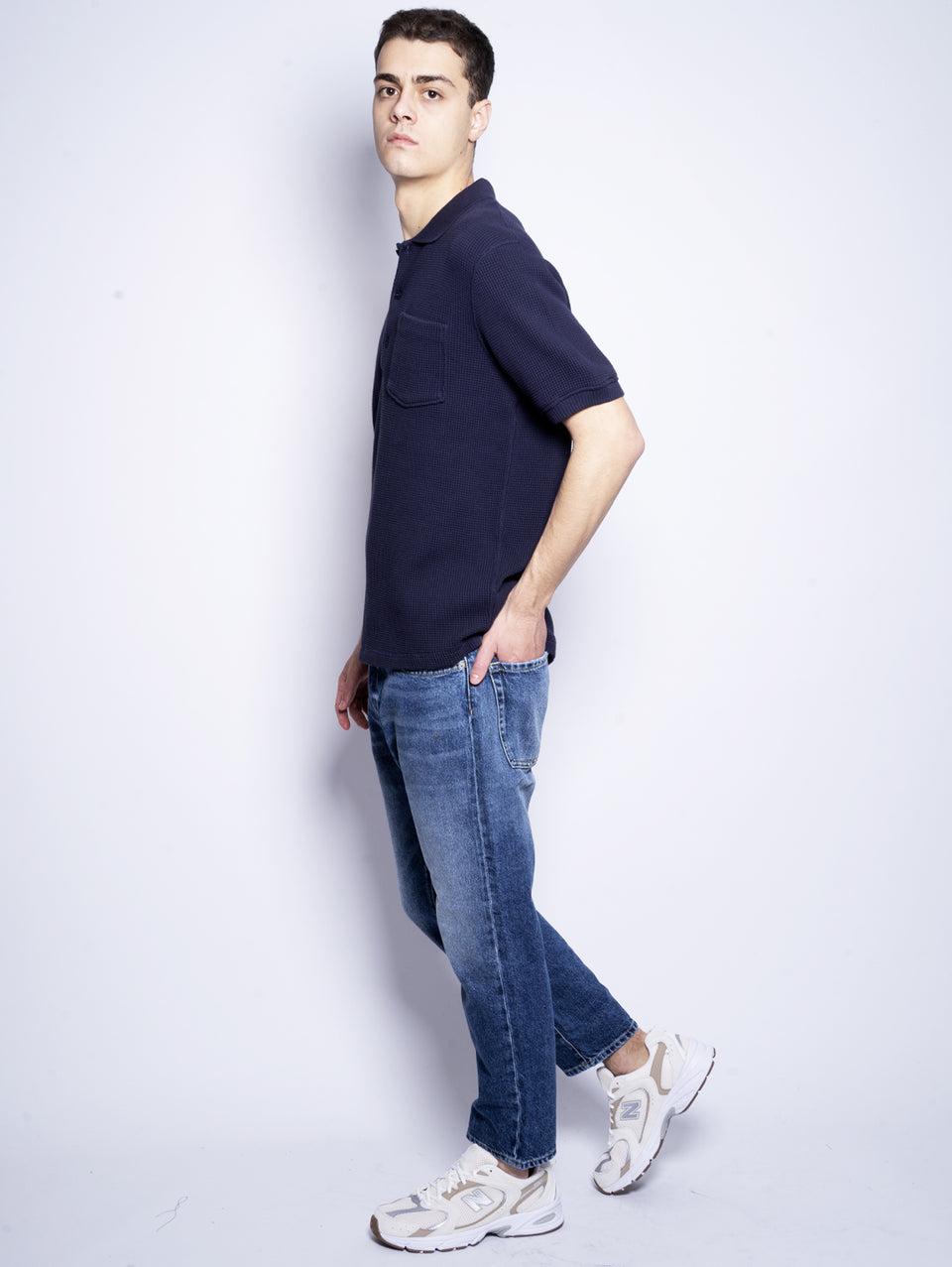 ICON DENIM Jeans Josh Gamba Dritta Blu