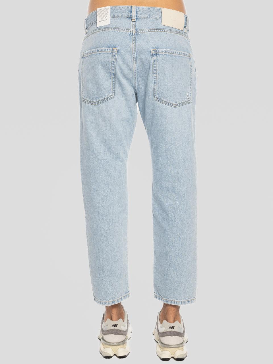 ICON DENIM Jeans Josh Gamba Dritta Blu Chiaro