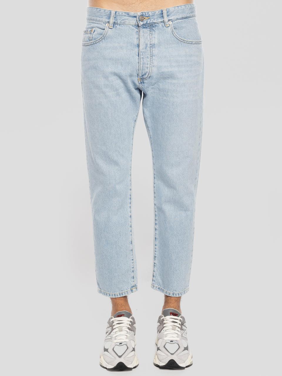 ICON DENIM Jeans Josh Gamba Dritta Blu Chiaro