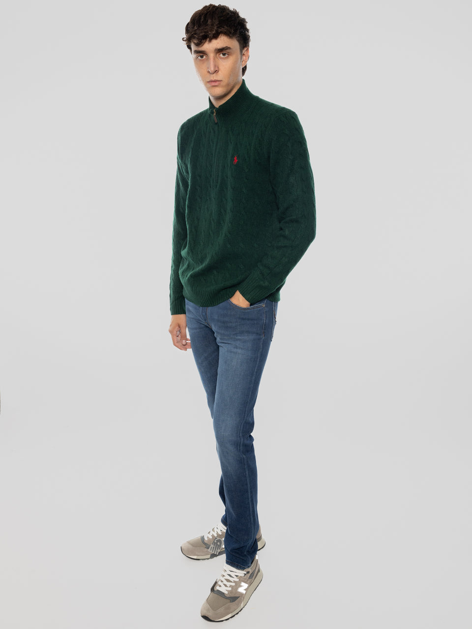 HAND PICKED Jeans Stretch Eco Sostenibile Ravello Blu