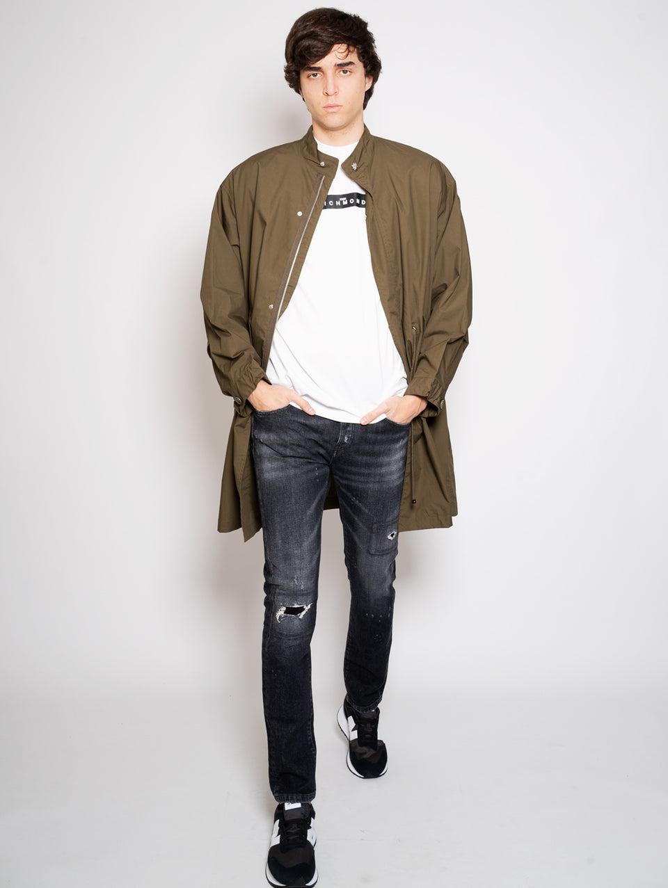 JOHN RICHMOND Parka Oversize Verde