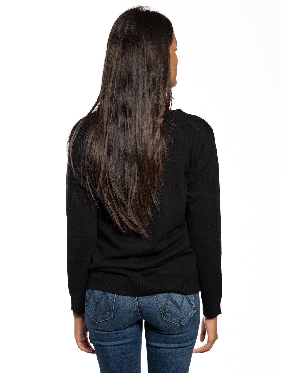 KANGRA Cardigan Con Bottoni Nero