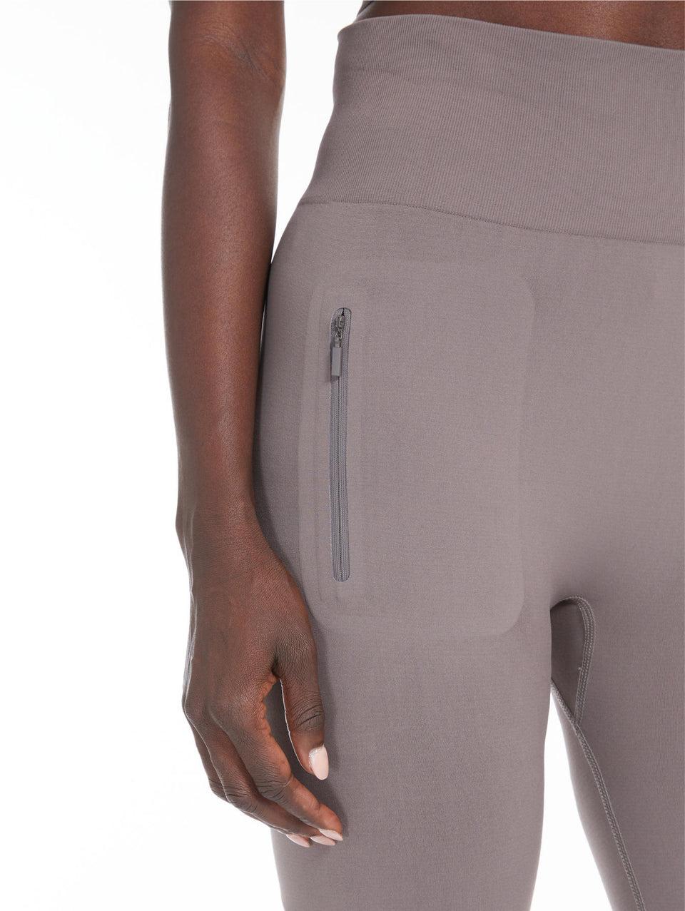 MAX MARA LEISURE Leggins In Tessuto Tecnico Bistretch Nocciola