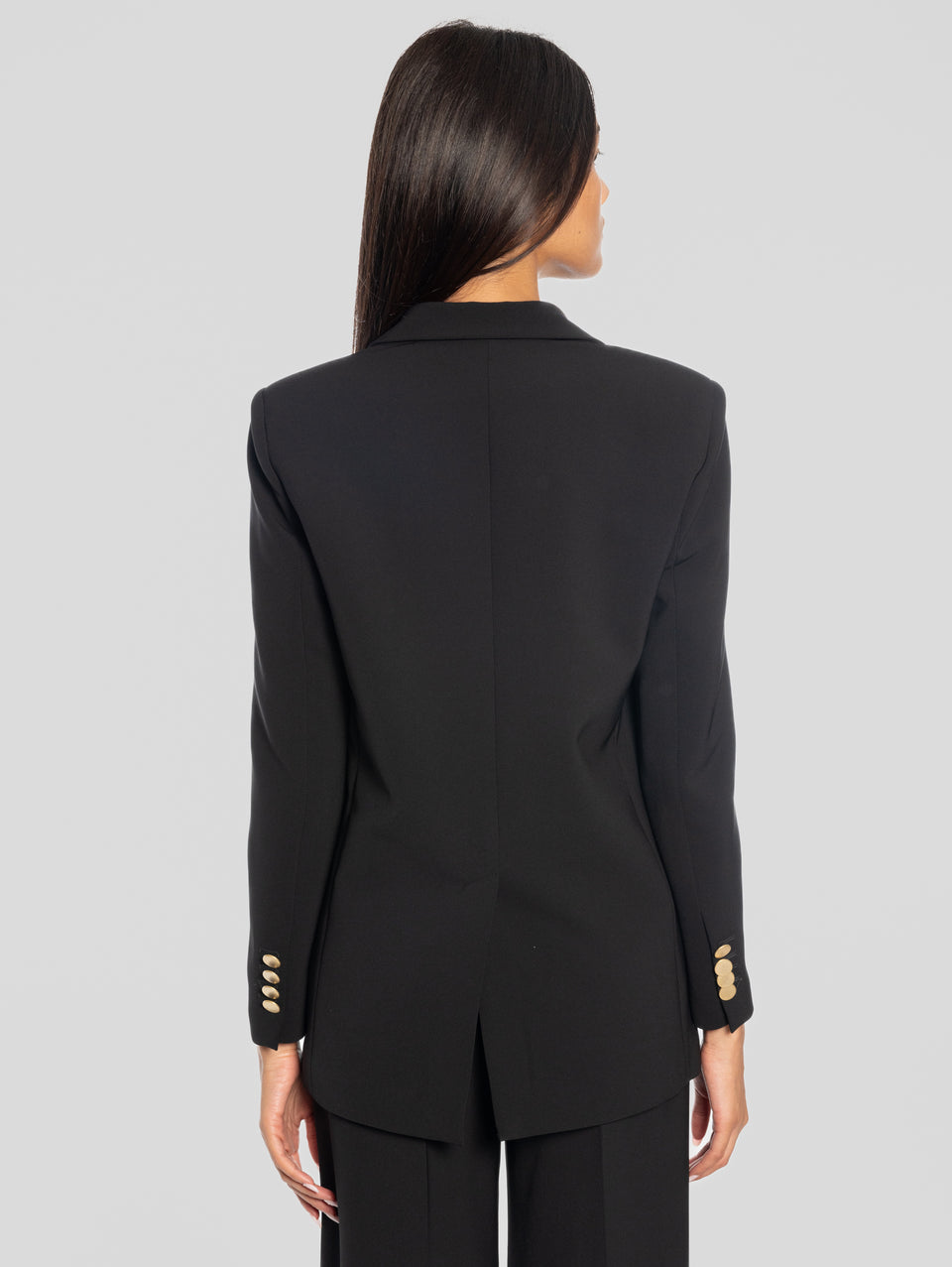 MAISON SECRÈTE Giacca Doppiopetto In Cady Nero