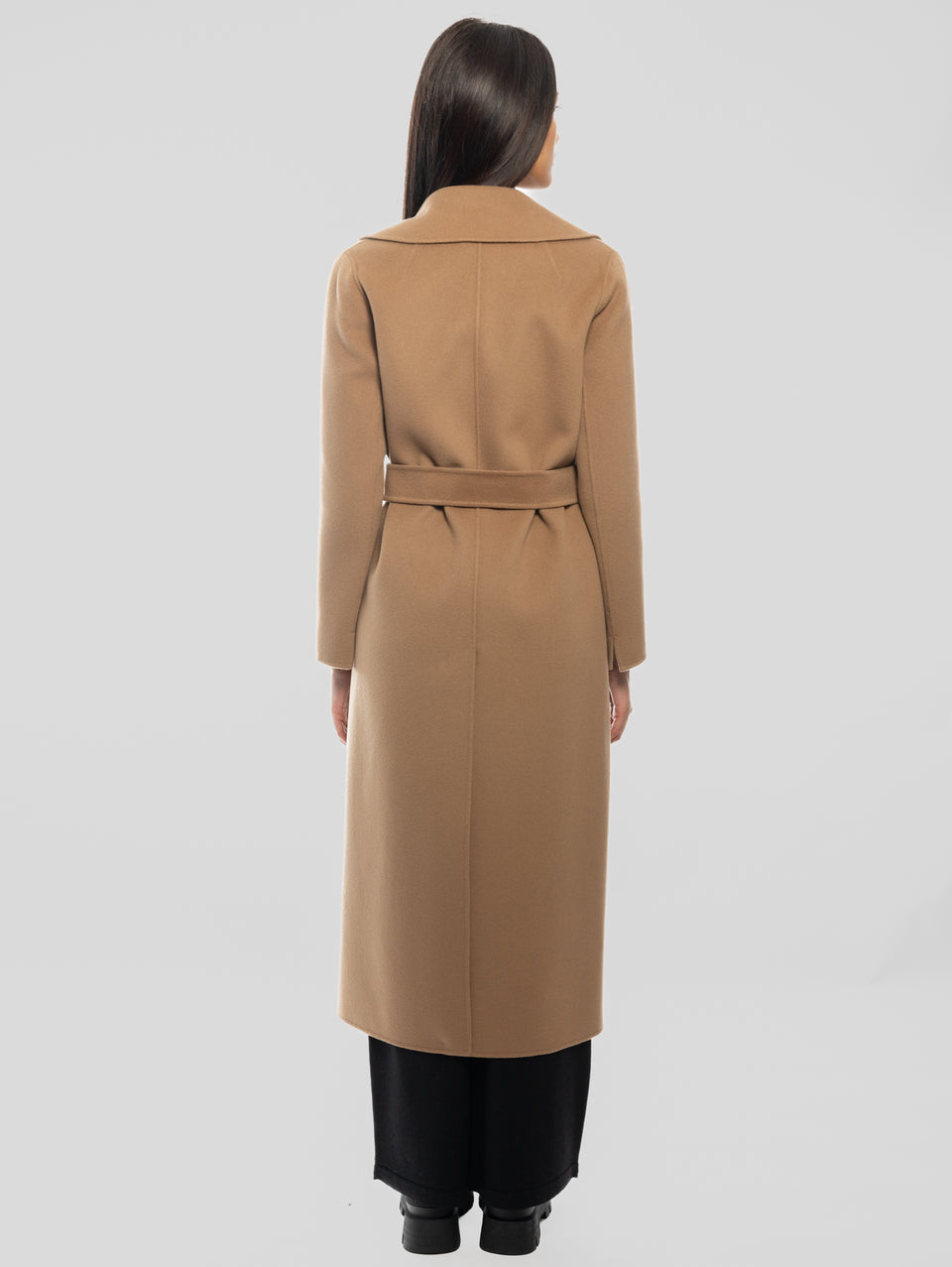 MAX MARA Cappotto Lungo A Vestaglia Poldo Cammello