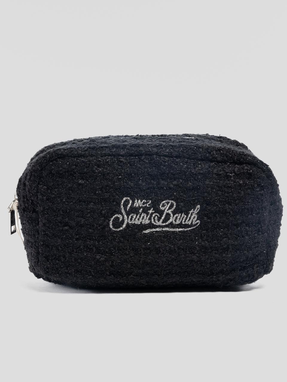 MC2 SAINT BARTH Beauty Case in Tweed Nero