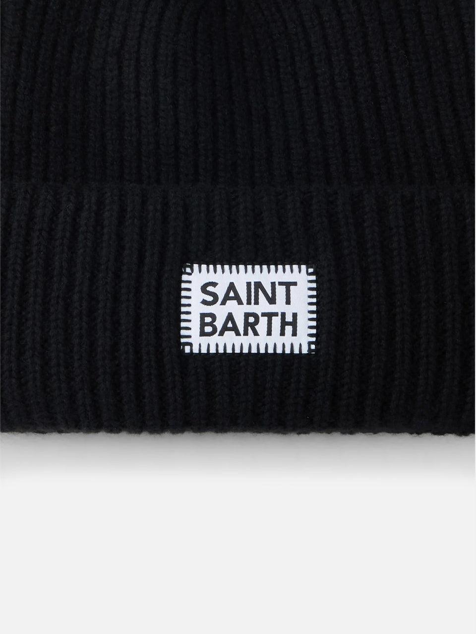 MC2 SAINT BARTH Cappello A Coste Saint Barth Nero