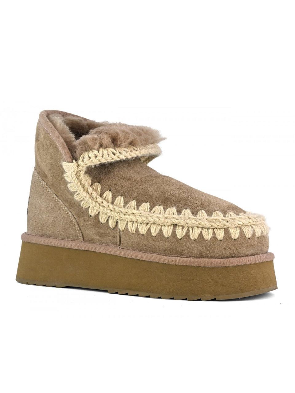 MOU Stivaletto Eskimo 18 Platform Grigio