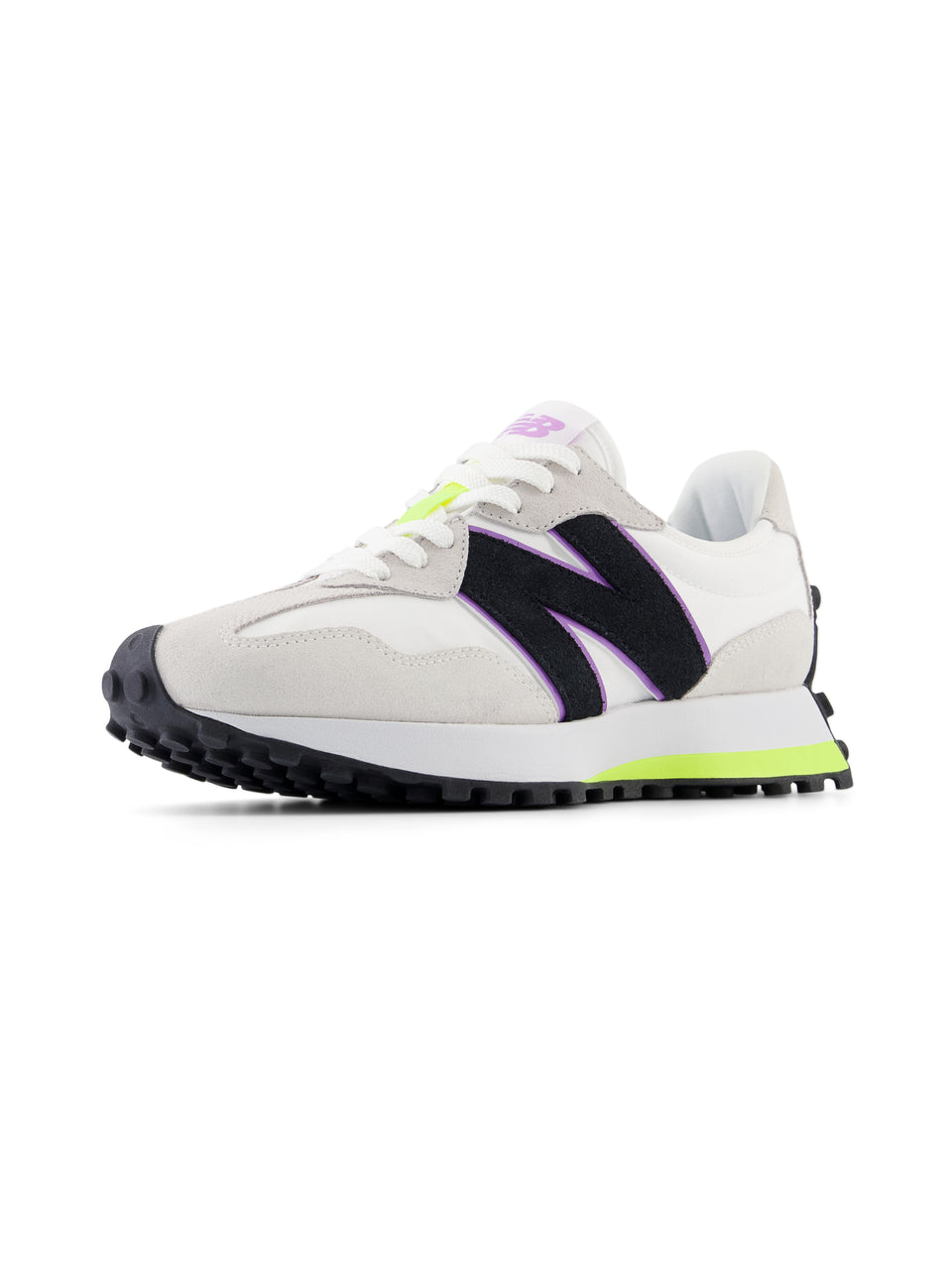 NEW BALANCE Sneakers Retrò 327 Bianco/Giallo/Rosa