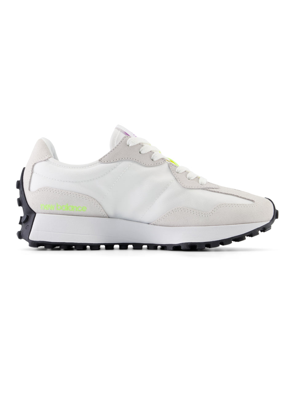 NEW BALANCE Sneakers Retrò 327 Bianco/Giallo/Rosa