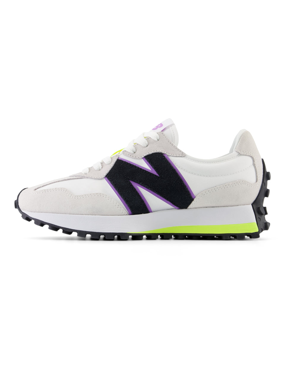 NEW BALANCE Sneakers Retrò 327 Bianco/Giallo/Rosa