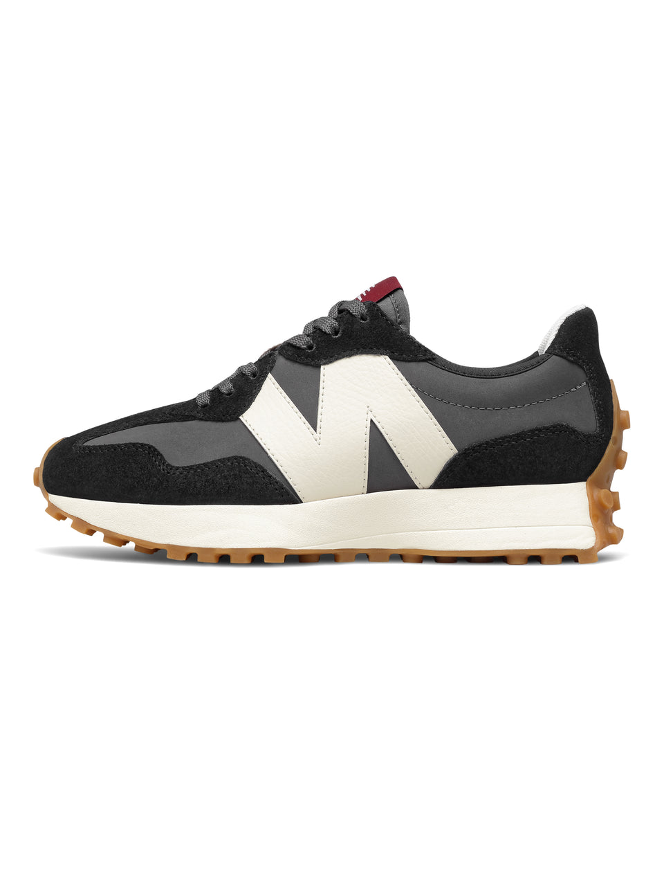 NEW BALANCE Sneakers Retrò 327 in Pelle Nero