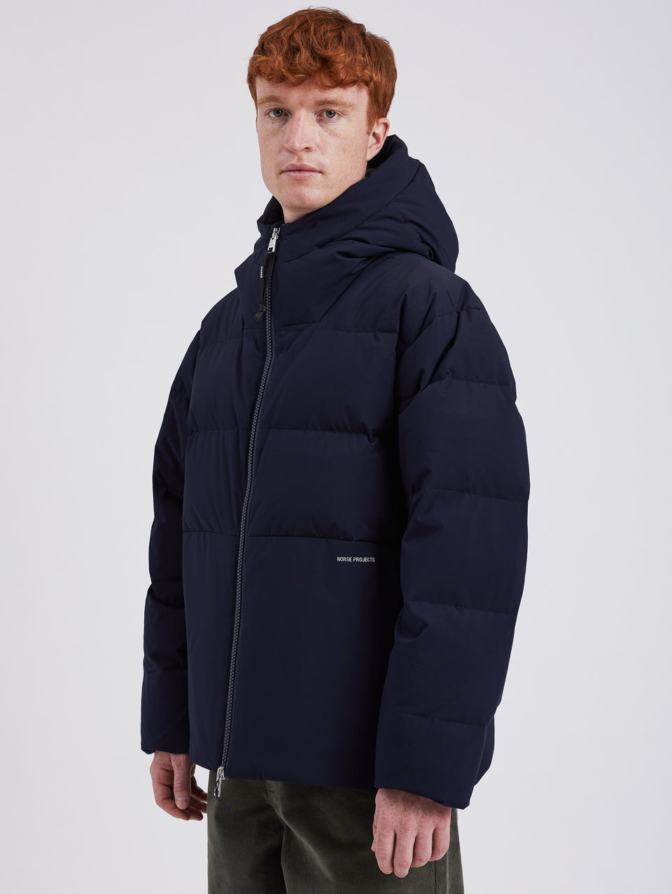 NORSE PROJECTS Piumino Corto In Membrana Asger Blu