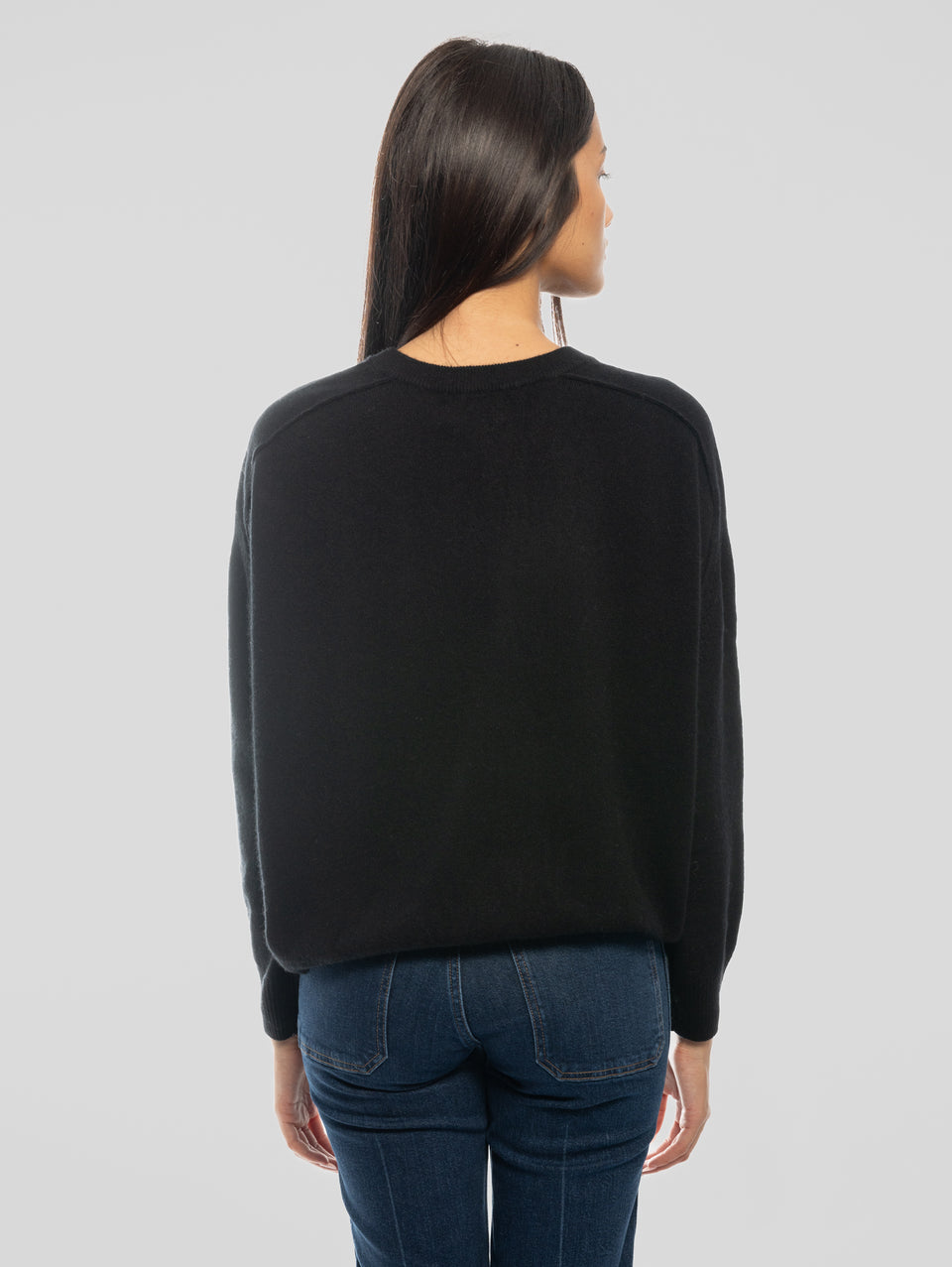 NOTSHY Maglia Girocollo Cropped Nero
