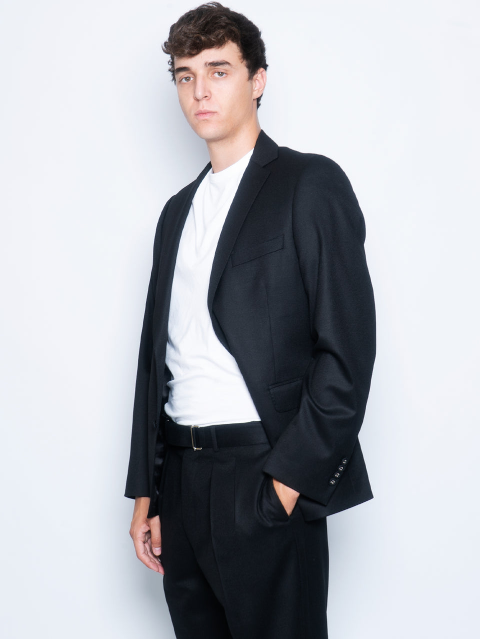 OFFICINE GÉNÉRALE Giacca In Fresco Lana Nero