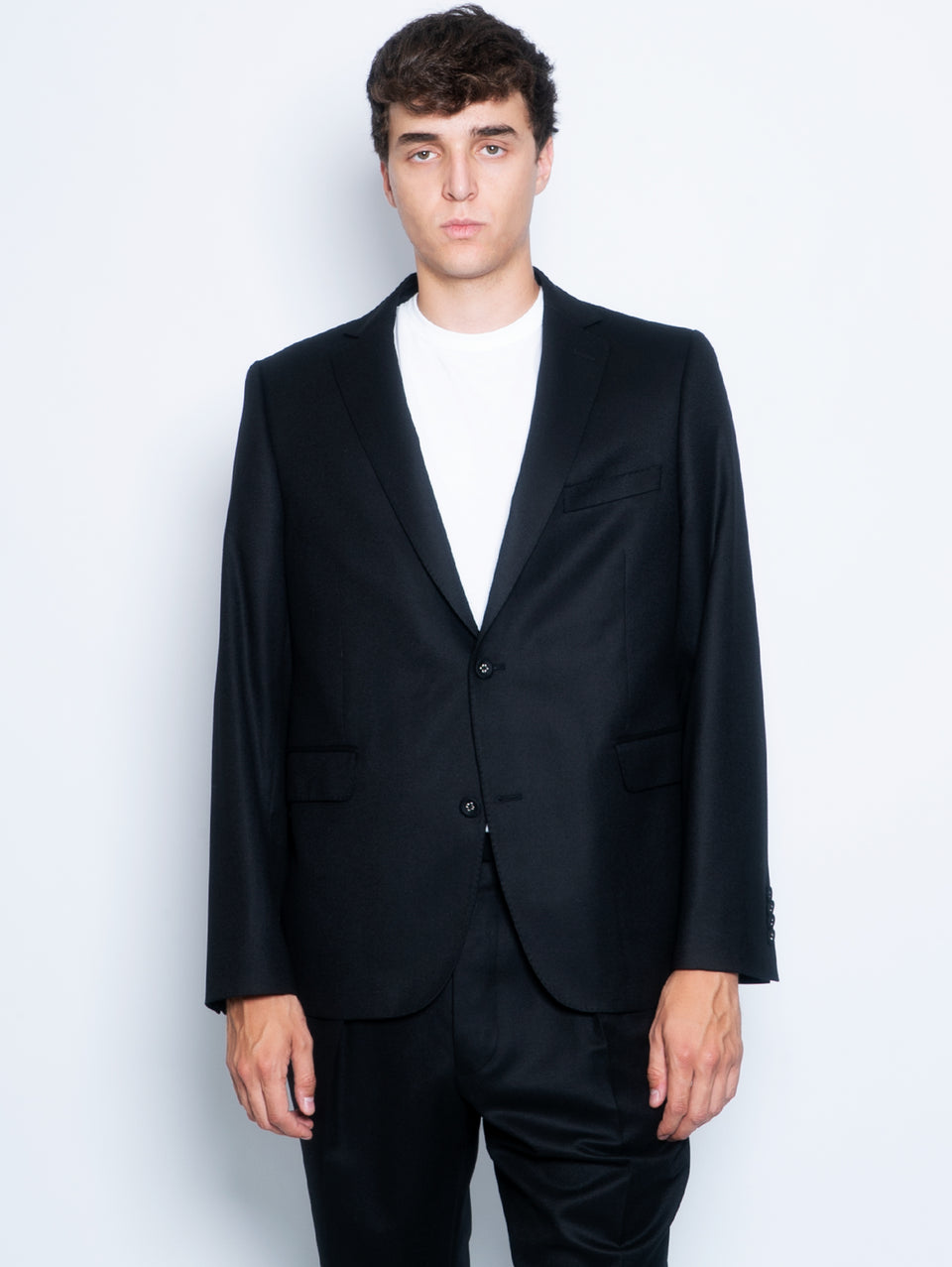 OFFICINE GÉNÉRALE Giacca in Fresco Lana Nero