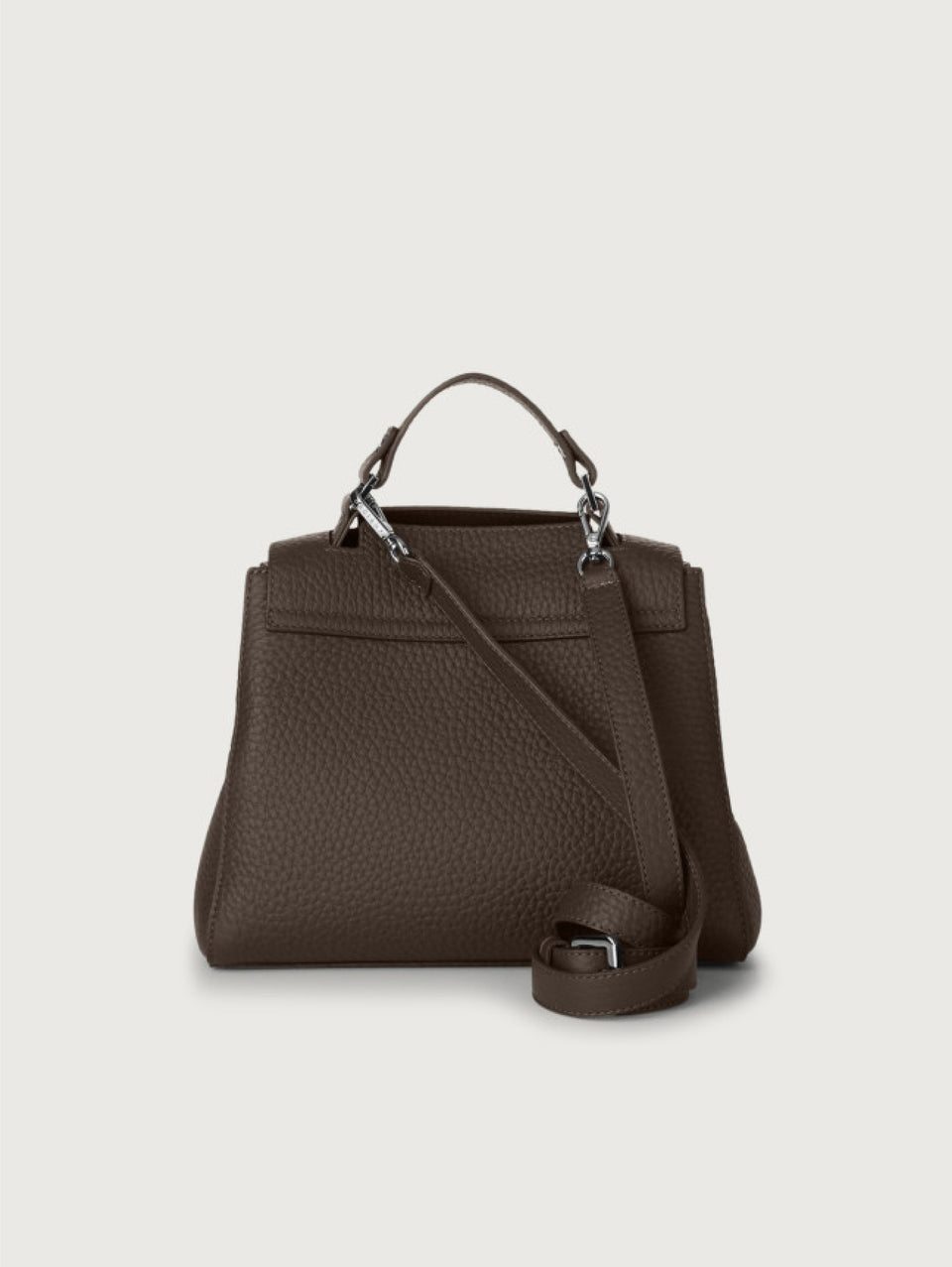 ORCIANI Borsa Sveva A Mano Piccola Testa Di Moro