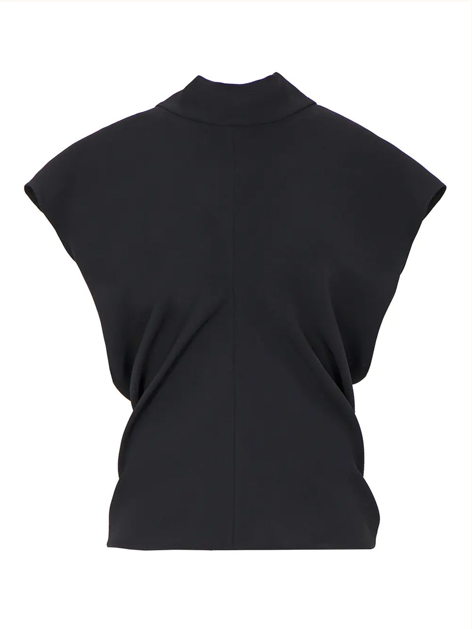 P.A.R.O.S.H. Blusa Con Cannello E Fiocco Nero