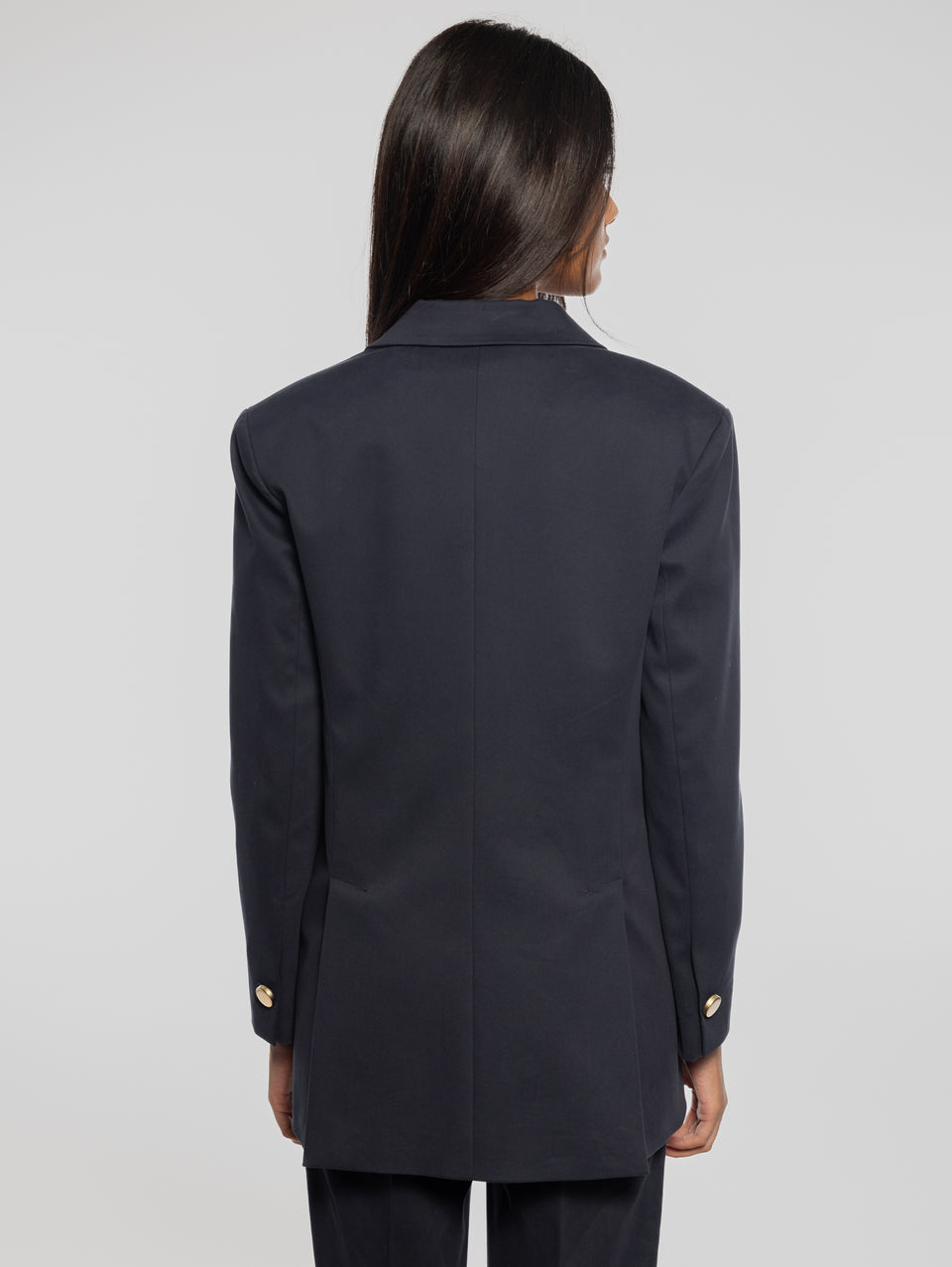 P.A.R.O.S.H. Giacca Doppio Petto Oversize Blu