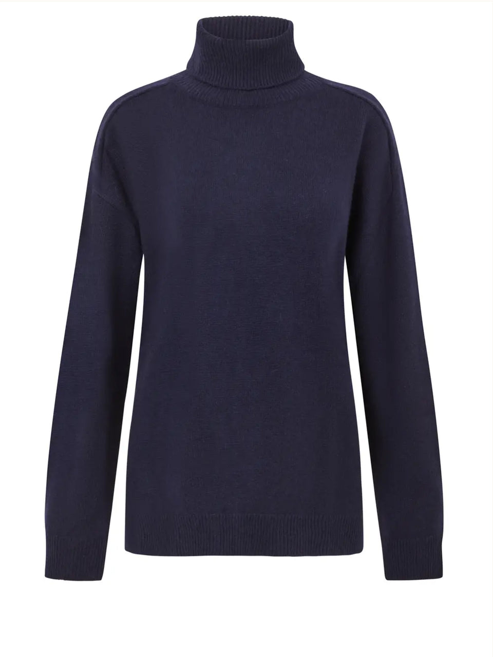 P.A.R.O.S.H. Maglia Collo Alto In Lana Blu