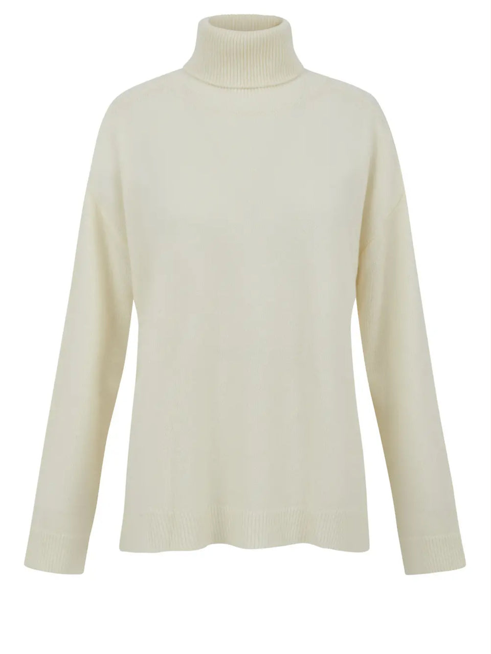 P.A.R.O.S.H. Maglia Collo Alto In Lana Panna