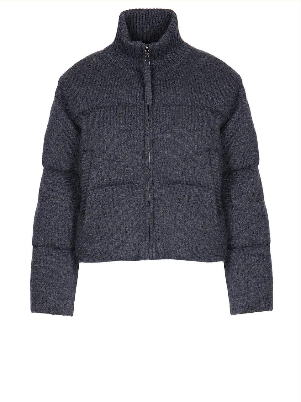 P.A.R.O.S.H. Piumino In Lana Reversibile Grigio