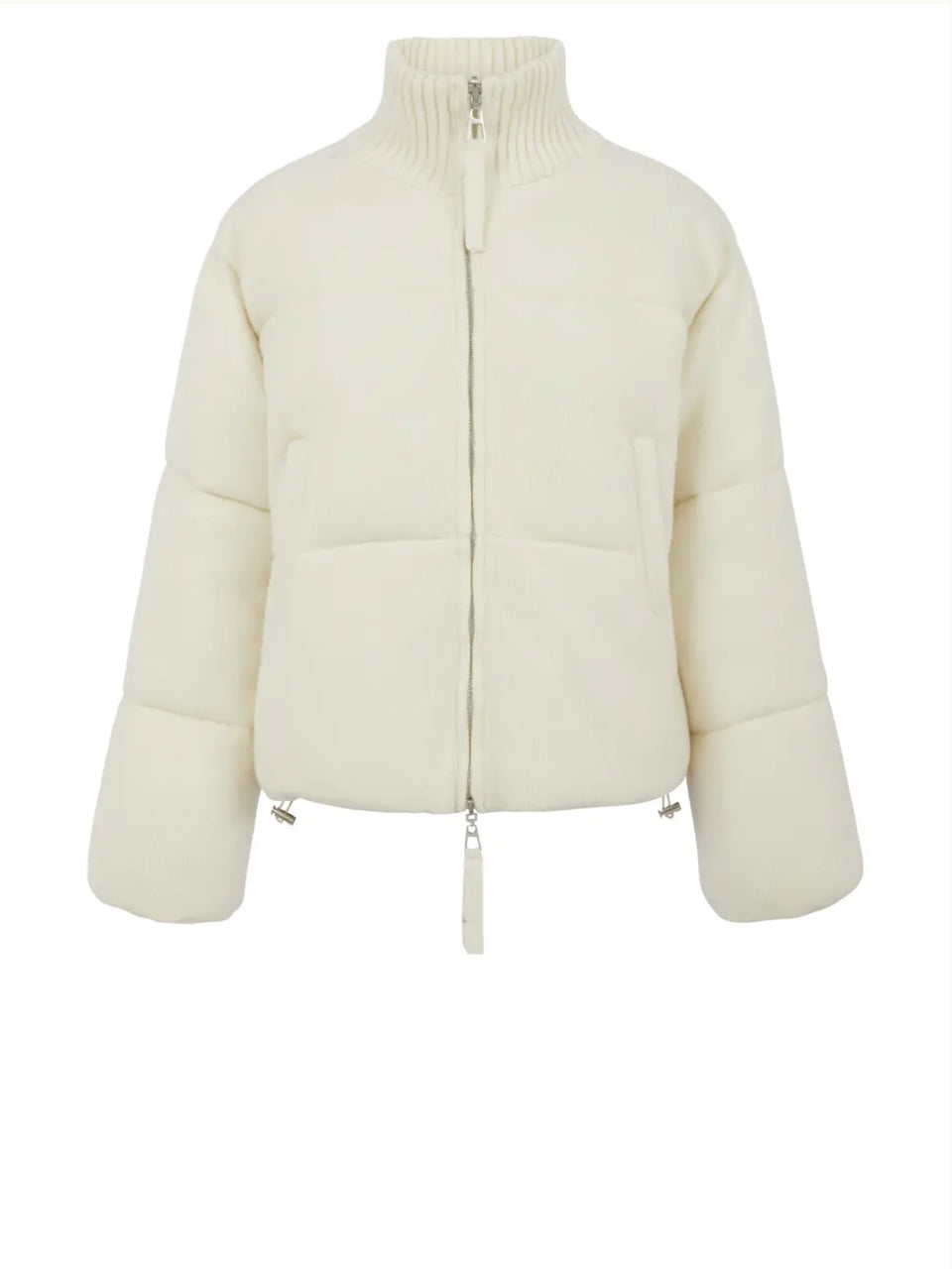 P.A.R.O.S.H. Piumino In Lana Reversibile Panna