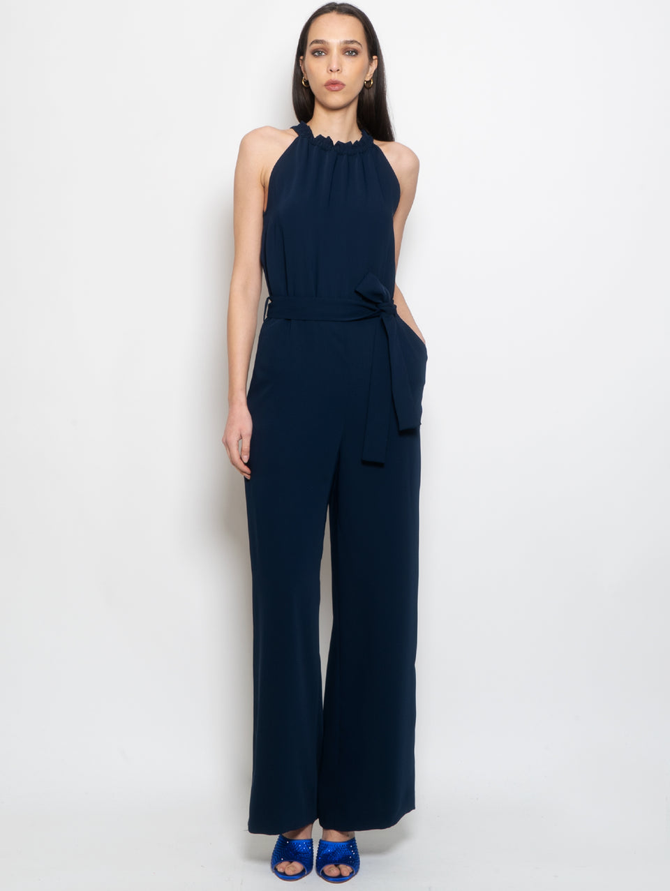 P.A.R.O.S.H. Tuta con Scollo all'Americana Blu