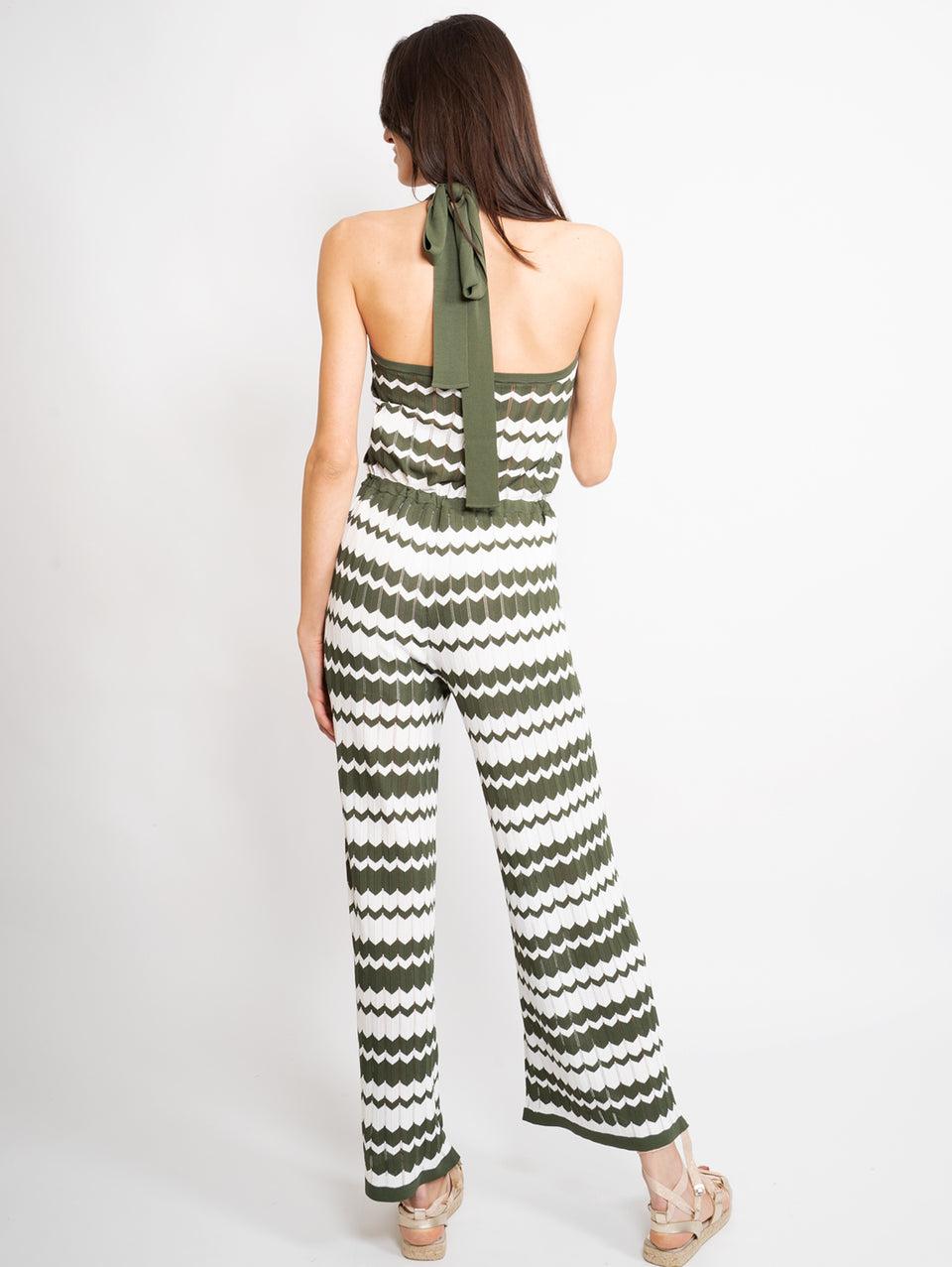 P.A.R.O.S.H. Tuta Con Scollo All'Americana Verde