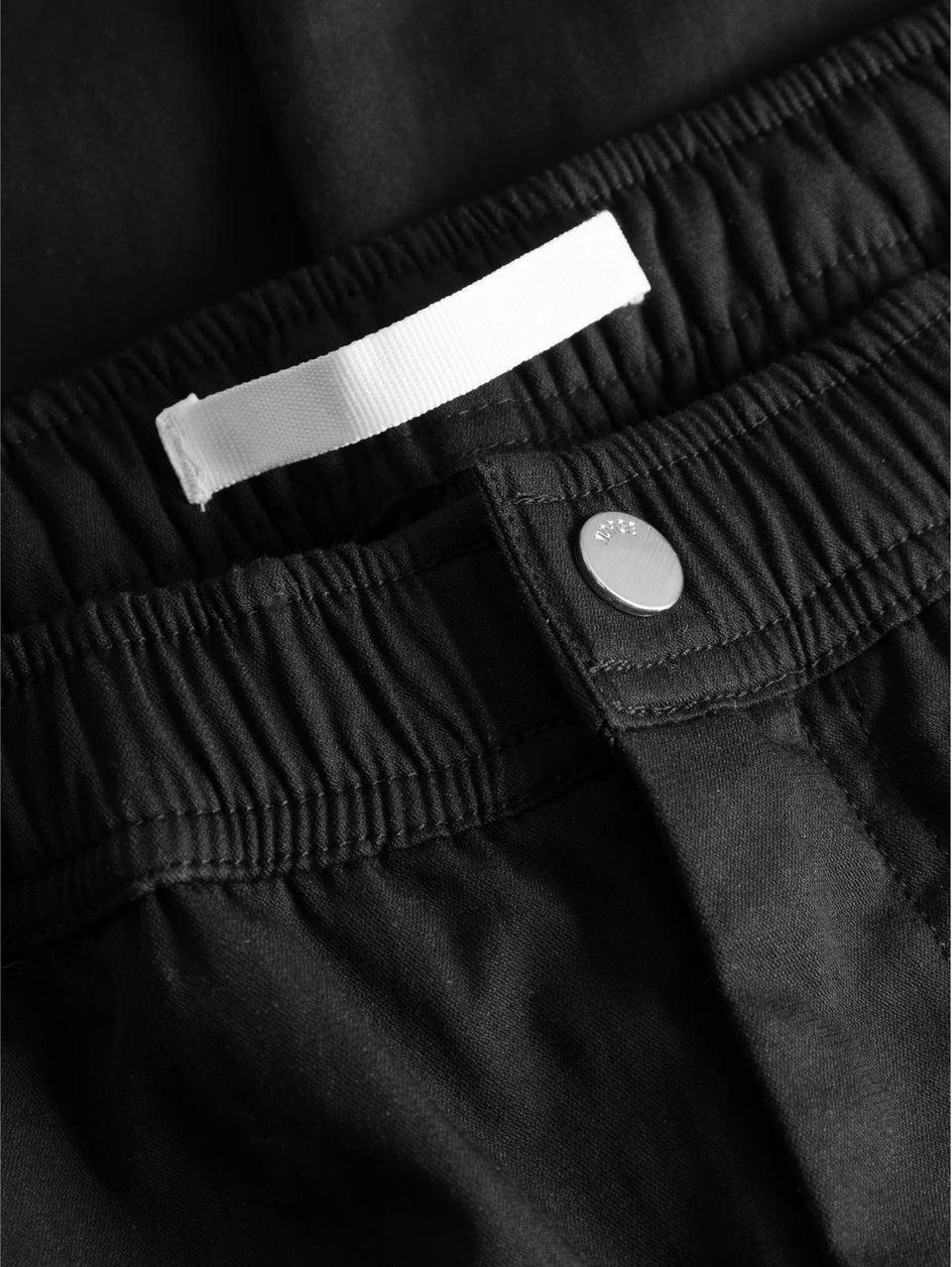 NORSE PROJECTS Pantaloni Con Coulisse In Micro Twill Nero