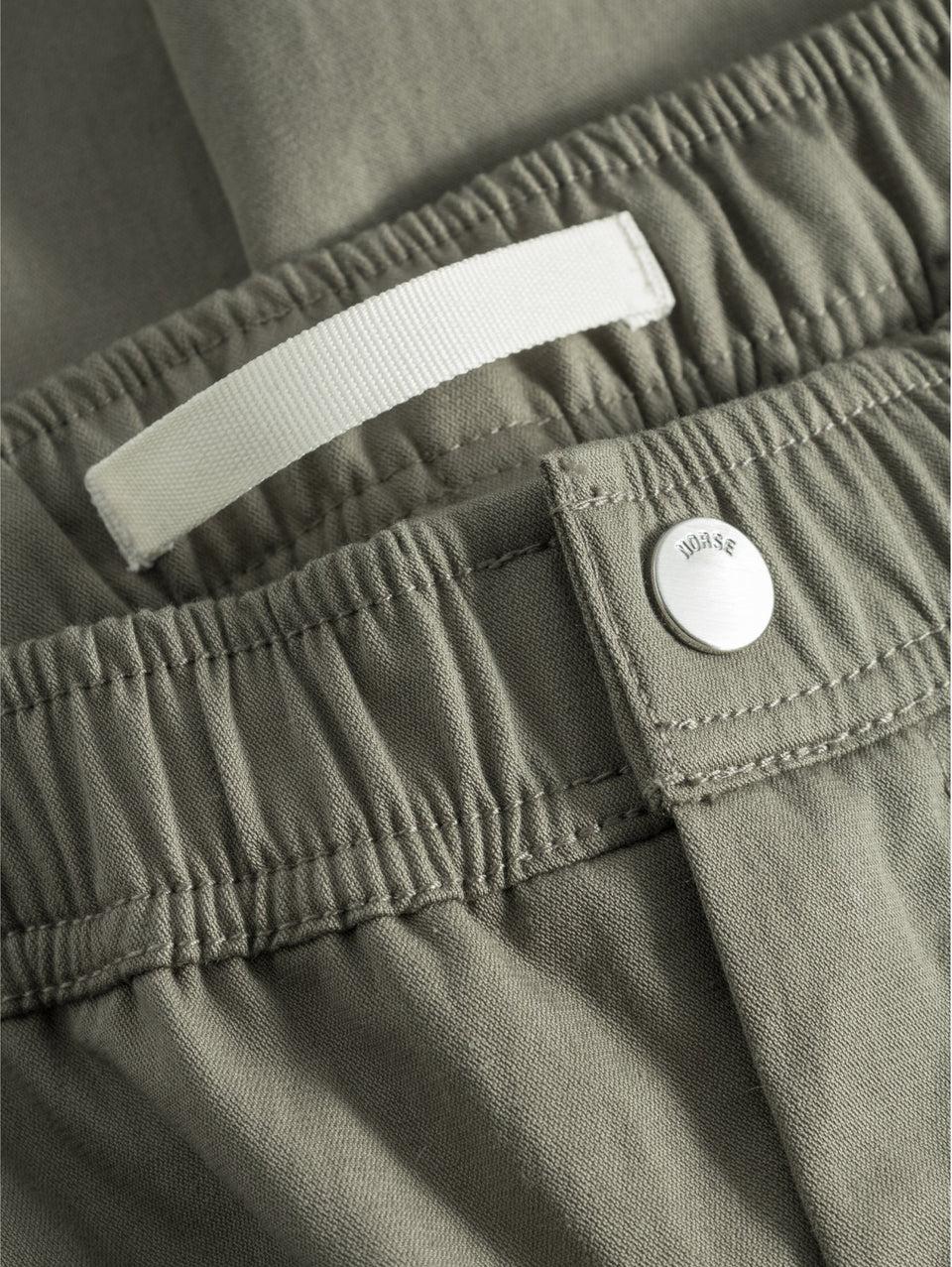 NORSE PROJECTS Pantaloni Con Coulisse In Micro Twill Verde